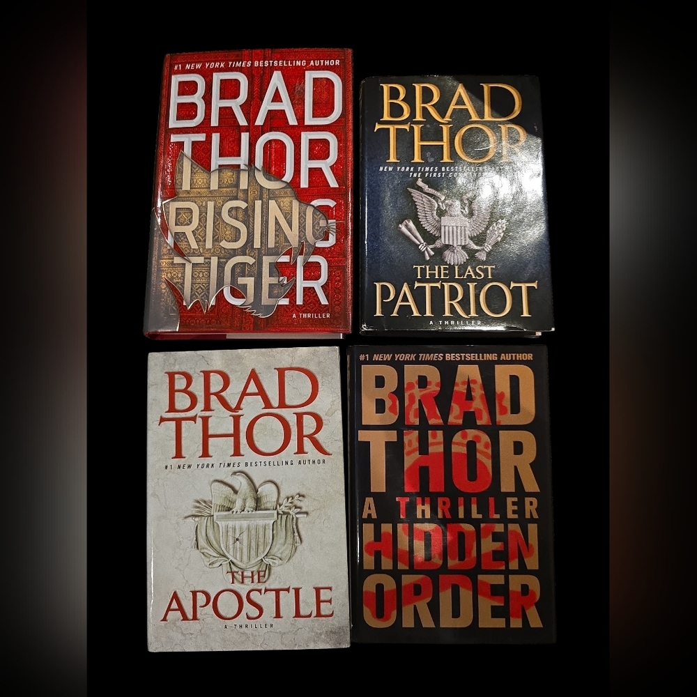 Brad Thor Hardcover 7-Thriller Bundle
